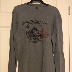 Men’s Quicksilver waffle long sleeve. XL